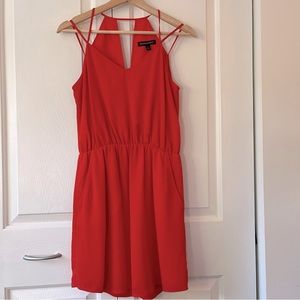 Banana Republic V-Neck Spaghetti Strap Dress